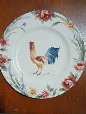 COVENTRY Spring Rooster SALAD DINNER PLATE 10”